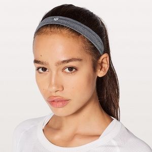 WHITE Lululemon Athletica Headband